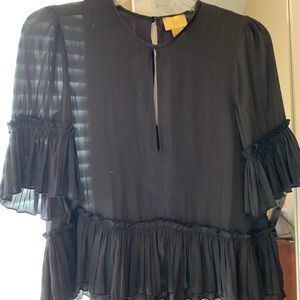 Black dressy H&M top.